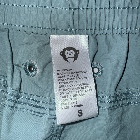 Howler Bros Shorts Men's Small Blue Arctic Salado 7" *FLAW*  Nylon Outdoor NWT - Picture 5 of 9